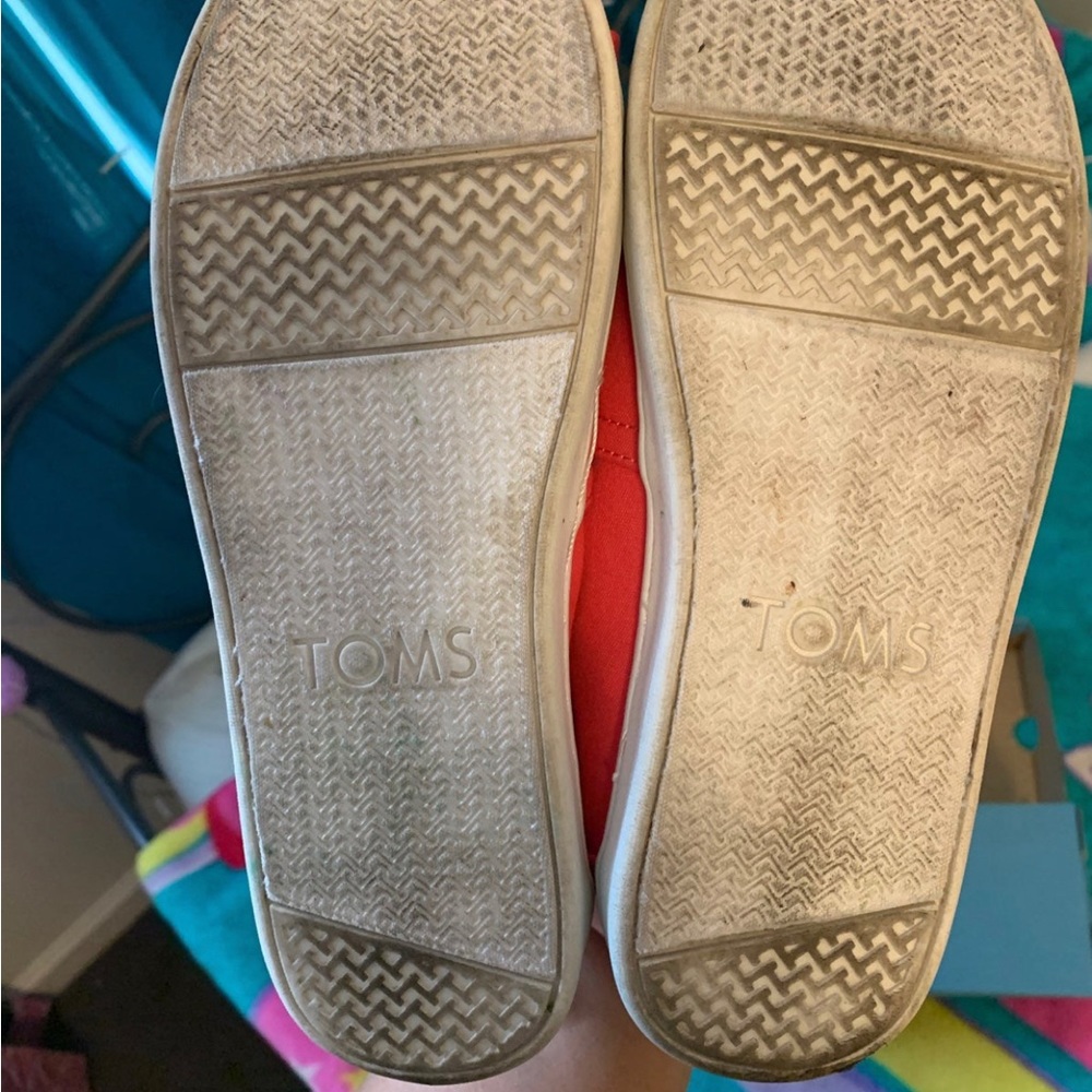 Toms for Girls Raspberry Canvas - Picture 6 of 7